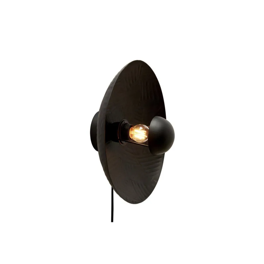 Ribble vegglampe 35 - Svart