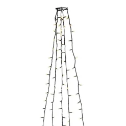 Ring slynge for juletre 5x40 LED 240 cm - Amber