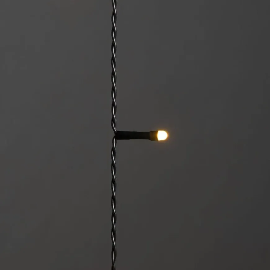 Ringslynge 2,4 meter Firefly 8 x 30 amber LED - Frostet