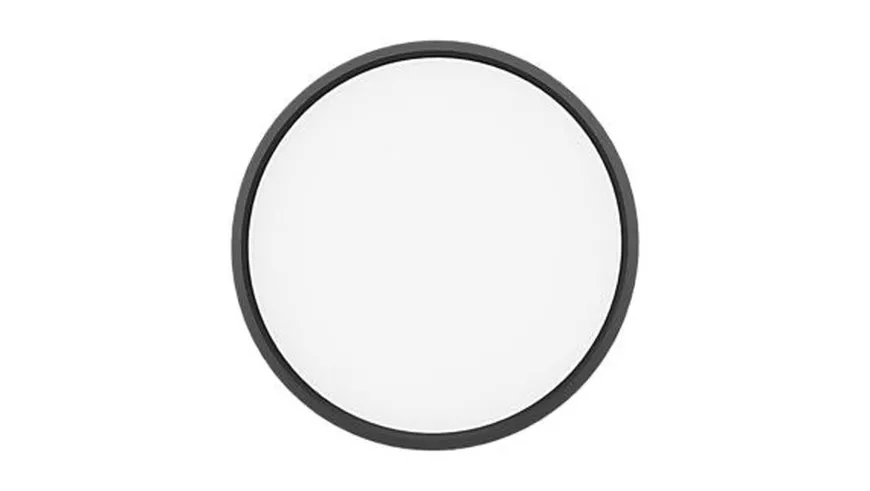 Ring taklampe 30 cm 15W 2700/3000/4000K Dimbar - Svart