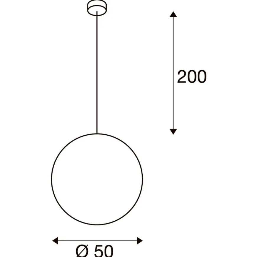 Rotoball 50 cm takpendel