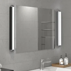 Royale vegglampe for baderom 80 cm 10W 3000 Kelvin - Dimbar