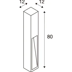 Rusty pullert 80 cm IP44