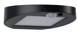 Ryse vegglampe utendørs 1,2W 3000 Kelvin m/bevegelses sensor - Solcelle