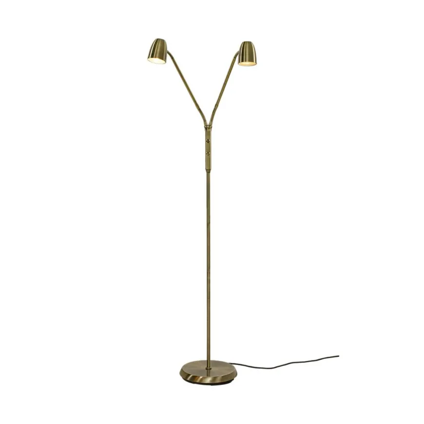 Sandnes dobbel gulvlampe