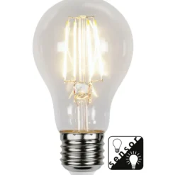 Sensor lyspære LED E27 60mm
