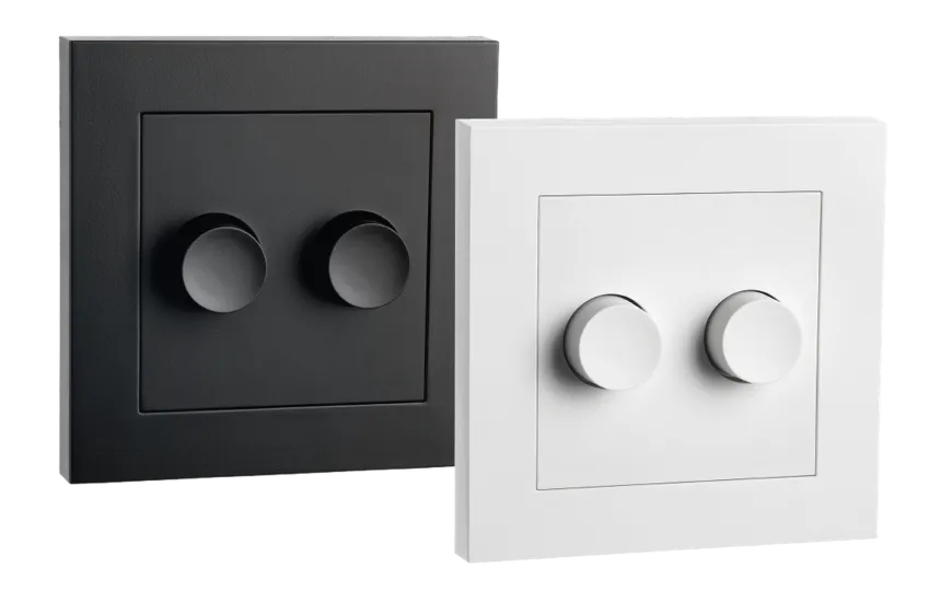 SG LEDDim dobbel dimmer - 2x100W - Hvit