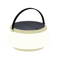 Solar bordlampe 2,2W 2700 Kelvin IP44 utendørs med solcelle
