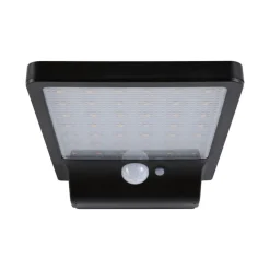 Solveig vegglampe utendørs 4,8W 3000 Kelvin m/bevegelses sensor - Solcelle