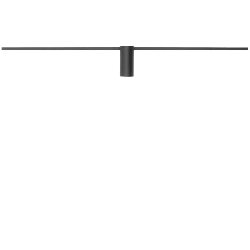 Spin vegglampe medium 99 cm 14W 3000K - Svart
