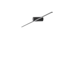 Spin vegglampe small 66 cm 9W 3000K - Svart
