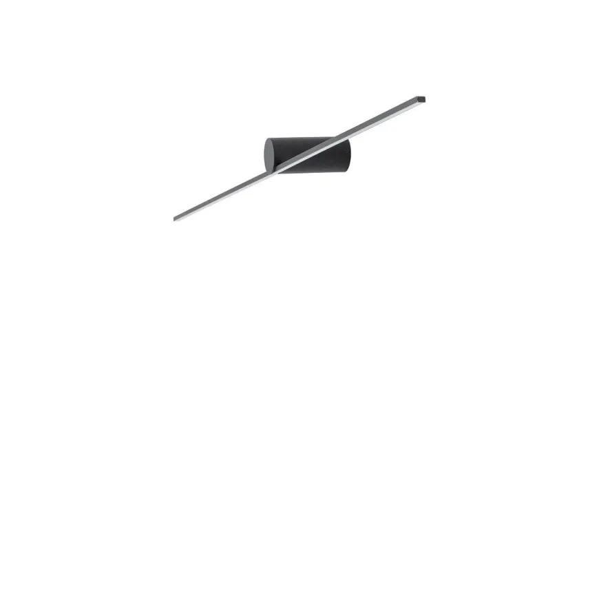 Spin vegglampe small 66 cm 9W 3000K - Svart