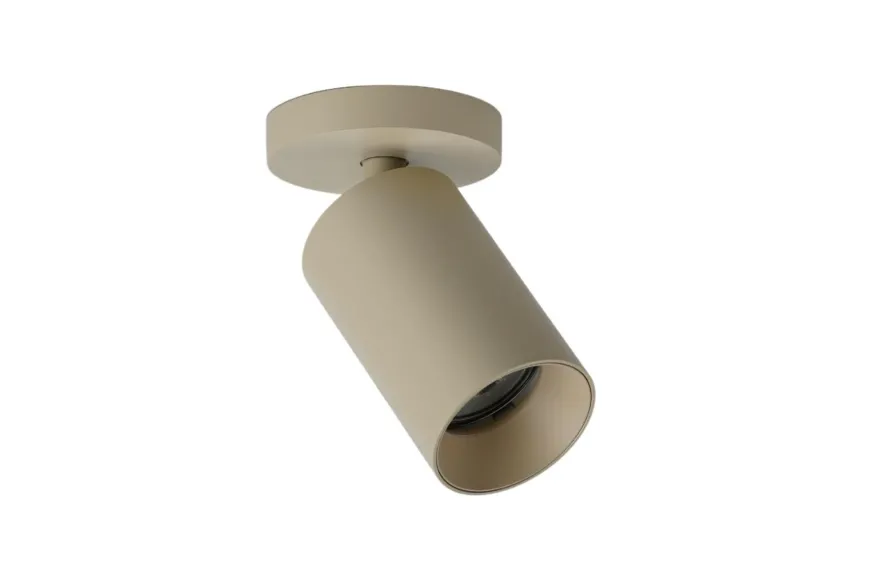 Spoton Circle takspot 1 lys GU10 - Beige