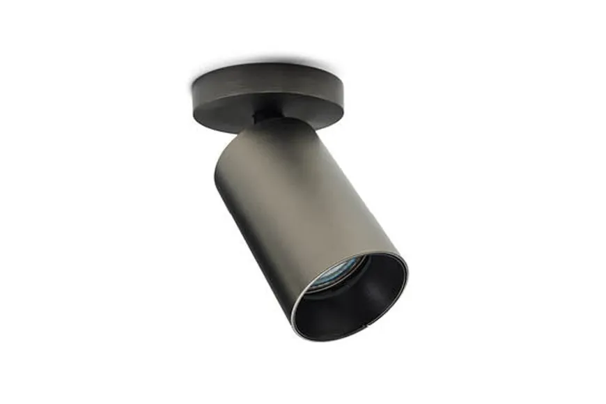 Spoton Circle takspot 1 lys GU10 - Titanium