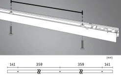 Strømkanal til Linion kanalsystem 124W 3000 Kelvin - Startmodul for Zigbee