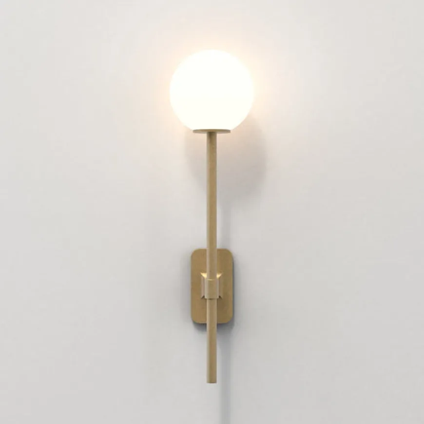 Tacoma Single Grande vegglampe IP44