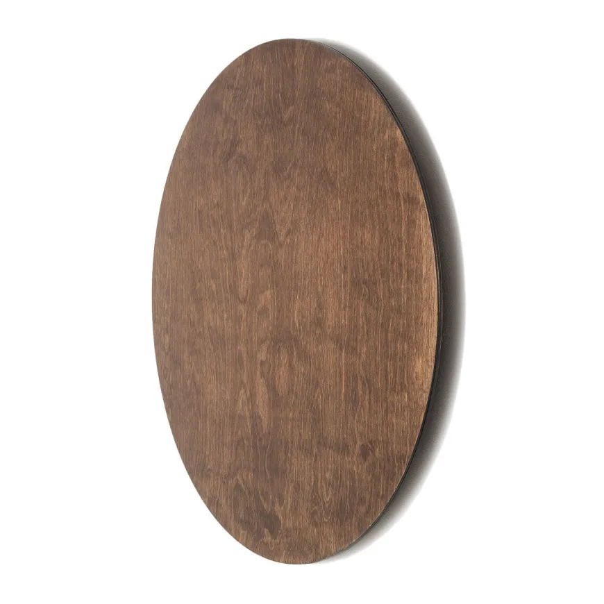 Timber rund vegglampe 75 cm 22W 3000 Kelvin