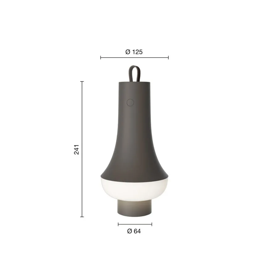 Tomoshi portable lampe