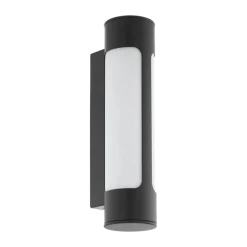 Tonego vegglampe 2x6W IP44 utendørs - Antrasitt