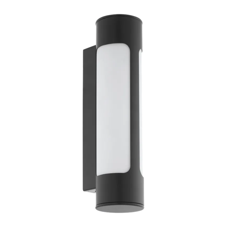 Tonego vegglampe 2x6W IP44 utendørs - Antrasitt