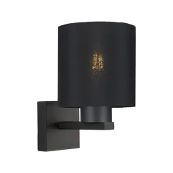 Torino vegglampe - Svart