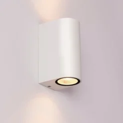Torpa vegglampe opp/ned utendørs IP54 - Hvit