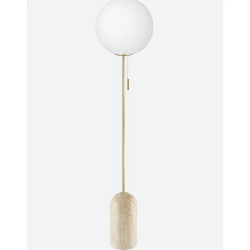 Torrano gulvlampe - Travertine
