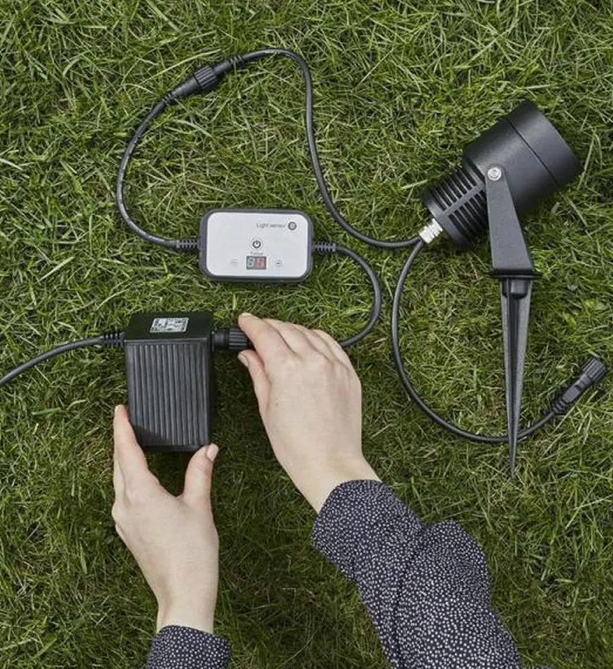 Trafo 60W - Garden 24 - Svart