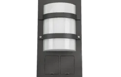 Trio Socket Grafitt 11W LED 3000K Ra>80 m/stikkontakt