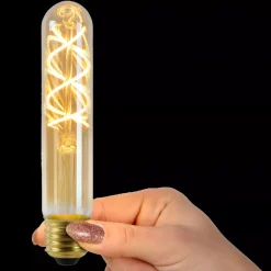 Tube E27 Filament LED T32 5W 2200K 15 cm dimbar - Amber