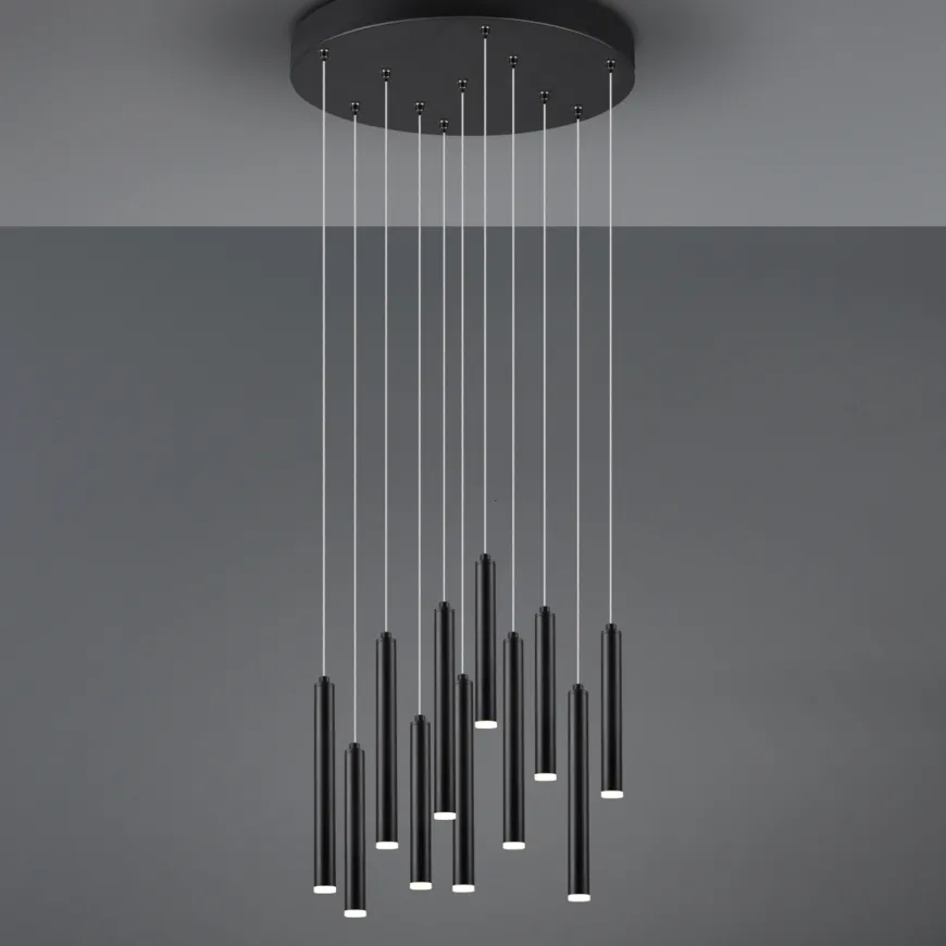 Tubular takpendel Rondell - Svart