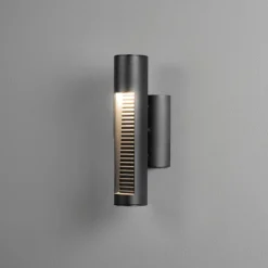 Udine vegglampe utendørs 12W 3000K IP44 - Svart
