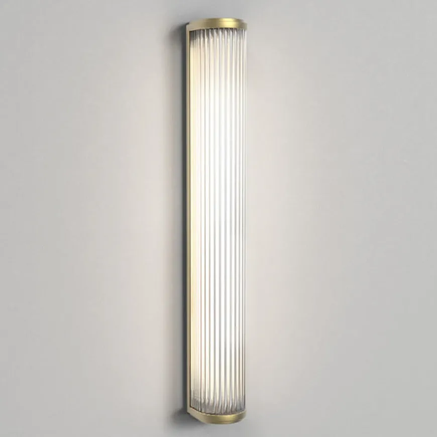 Versailles 600 vegglampe 25W IP44 3000 kelvin - Matt Gullfarget