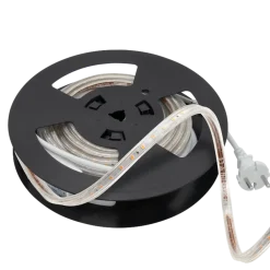 230V LED-Strip 9,2W 3000K IP65 Dimbar m/stikkontakt - 5 meter