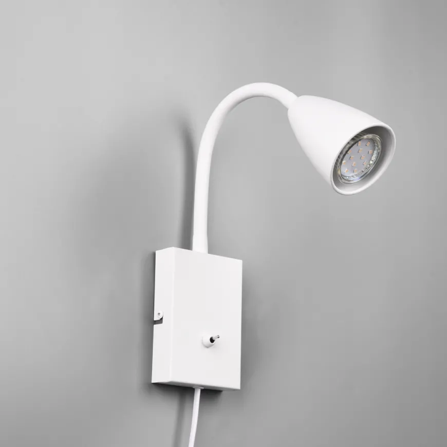 Wanda vegglampe - Hvit