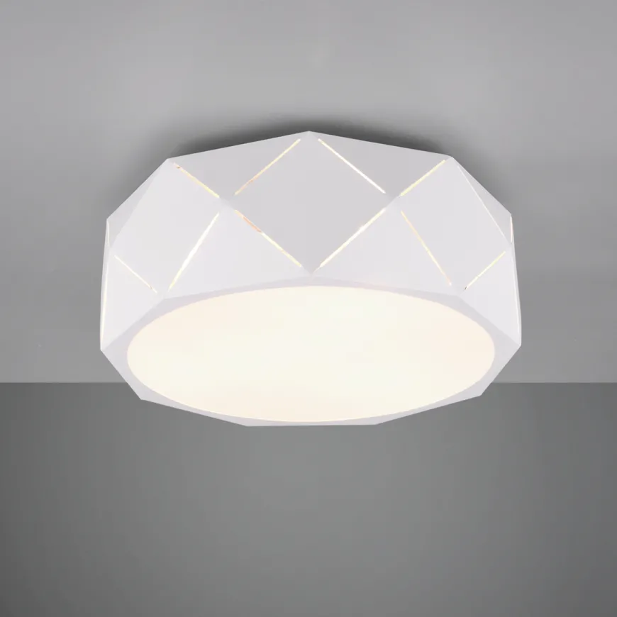 Zandor taklampe 3 lys - Hvit