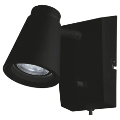 Zoom Square m/ dimmer 6W LED - Svart